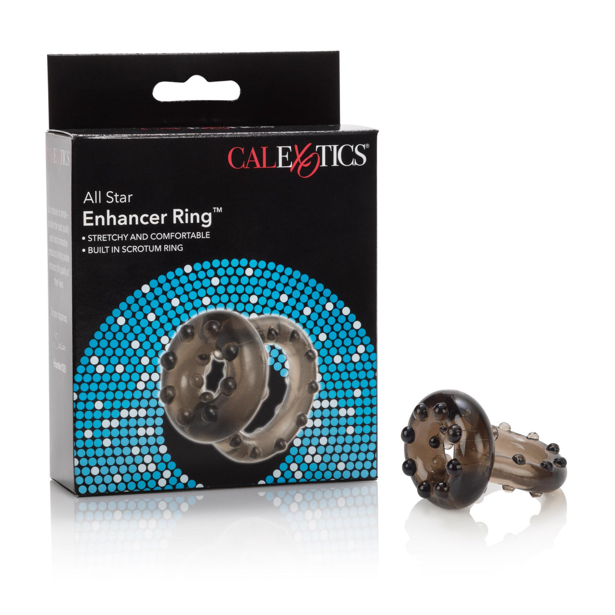 All Star Enhancer Ring - Smoke | 716770047090 | Discreet Personal Wellness