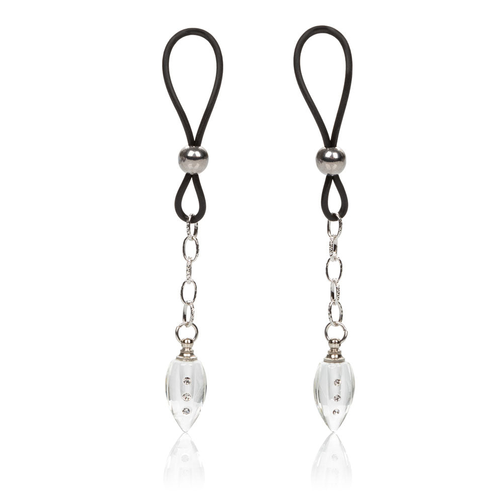 Nipple Play Non-Piercing Nipple Jewelry Crystal Teardrop | 716770091079 | Discreet Personal Wellness