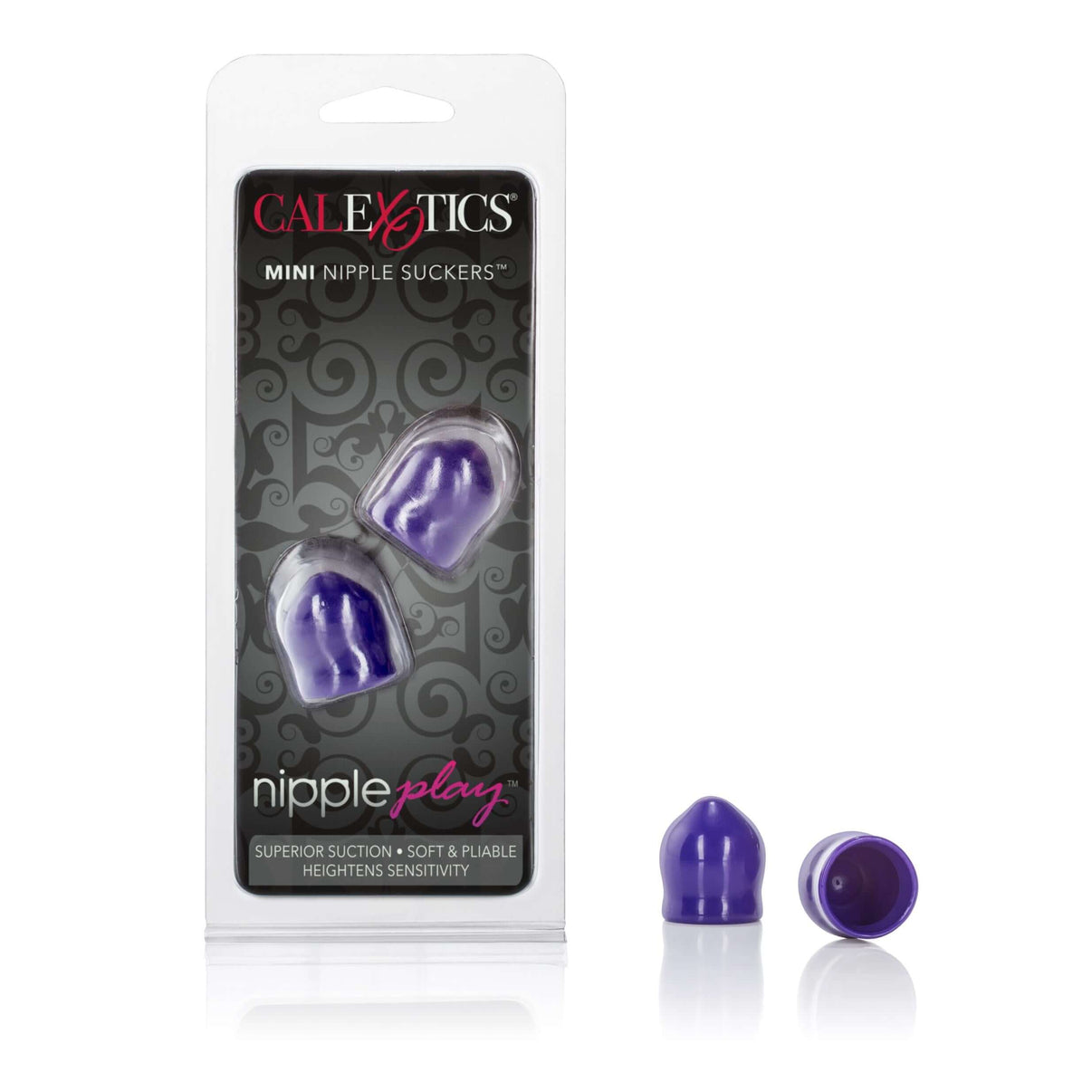 Nipple Play Mini Nipple Suckers - Purple | 716770055651 | Discreet Personal Wellness