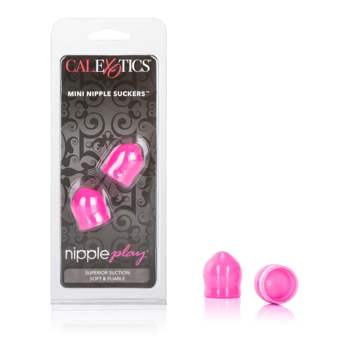 Nipple Play Mini Nipple Suckers - Pink | 716770055644 | Discreet Personal Wellness