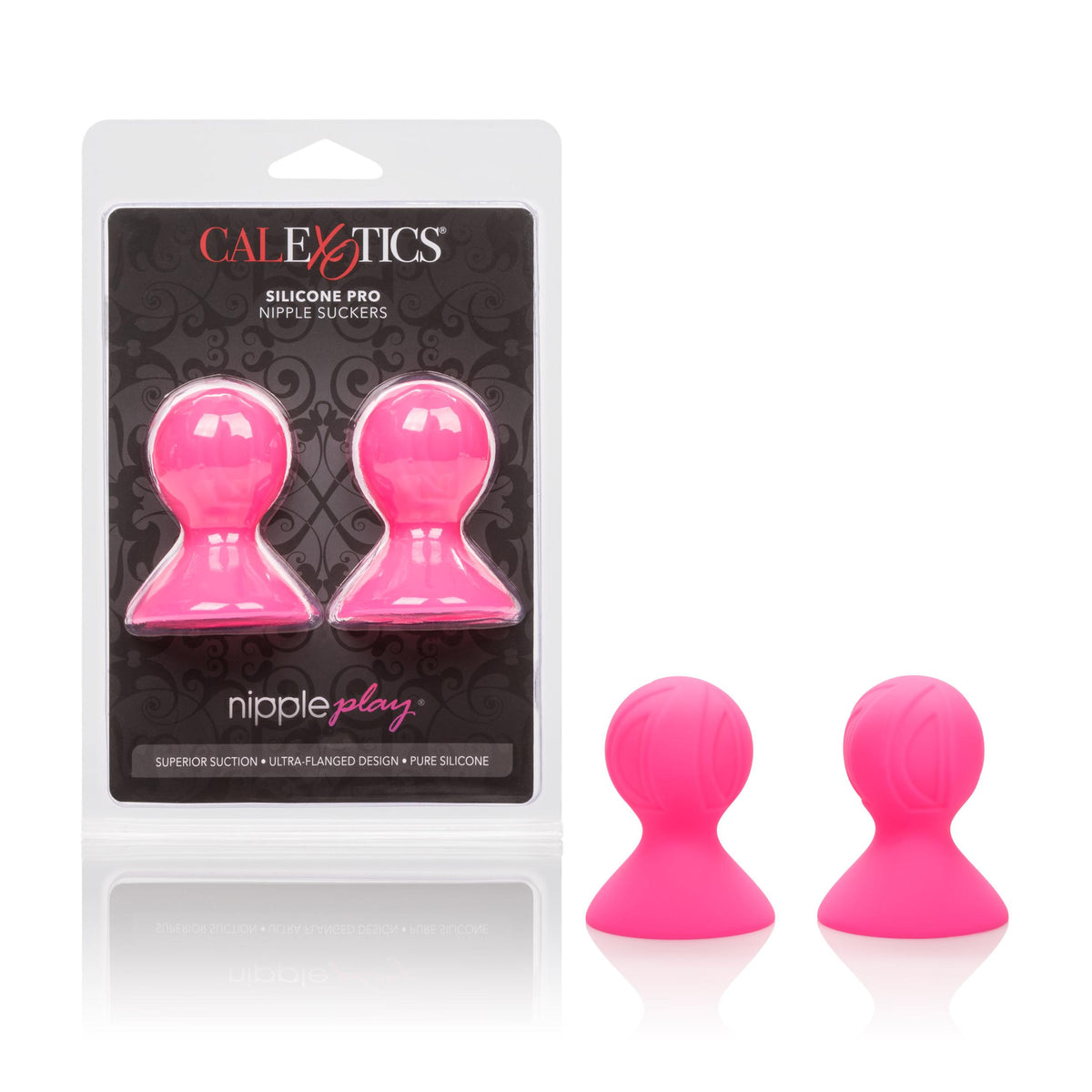 Nipple Play Silicone Pro Nipple Suckers - Pink | 716770089595 | Discreet Personal Wellness