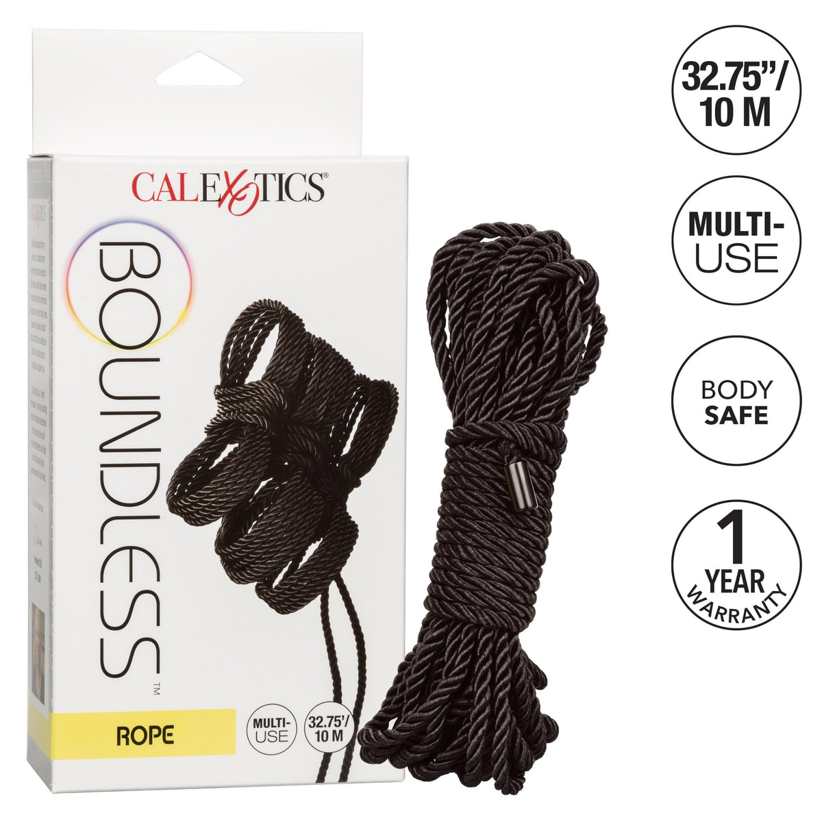 Boundless Rope - Black | 716770097118 | Discreet Personal Wellness