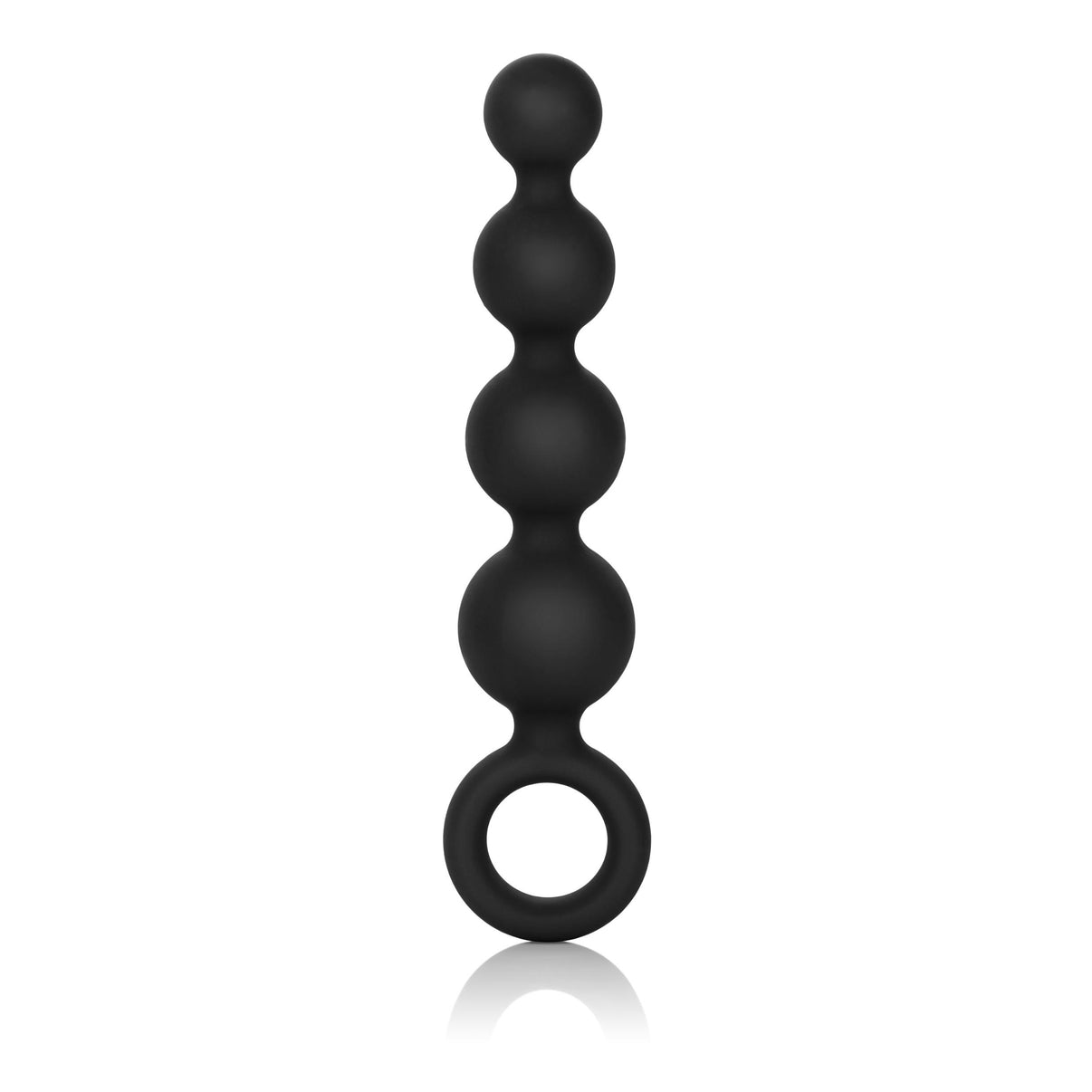 Silicone Booty Beads - Black | 716770079015 | Discreet Personal Wellness