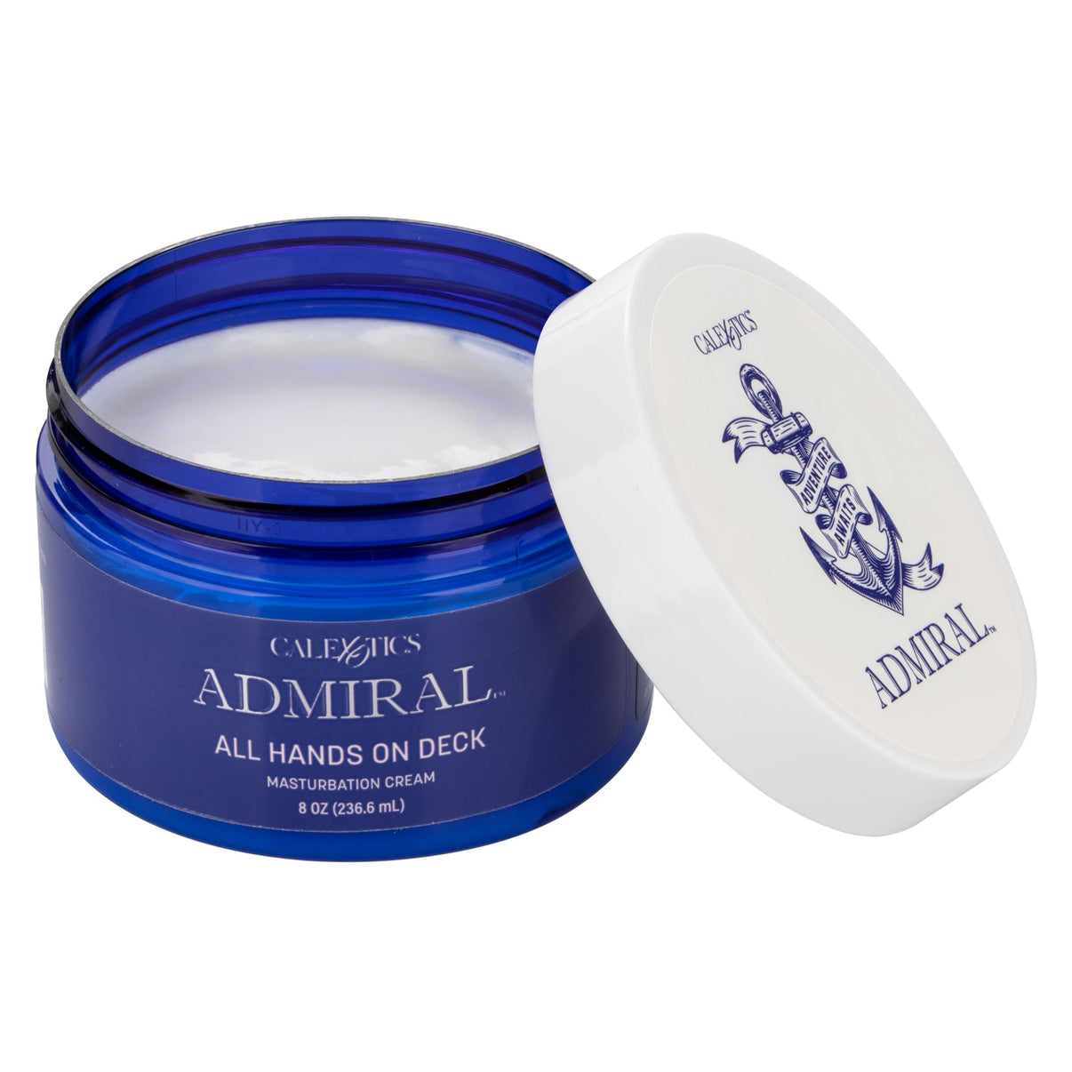 Admiral All Hands on Deck Masturbation Cream 8 Oz | 716770102218 | Discreet Personal Wellness
