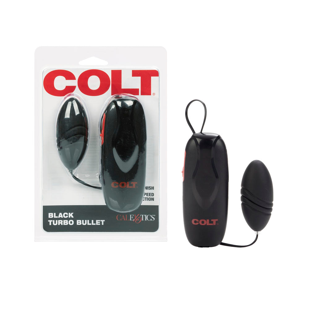Colt Turbo Bullet - Black | 716770065711 | Discreet Personal Wellness