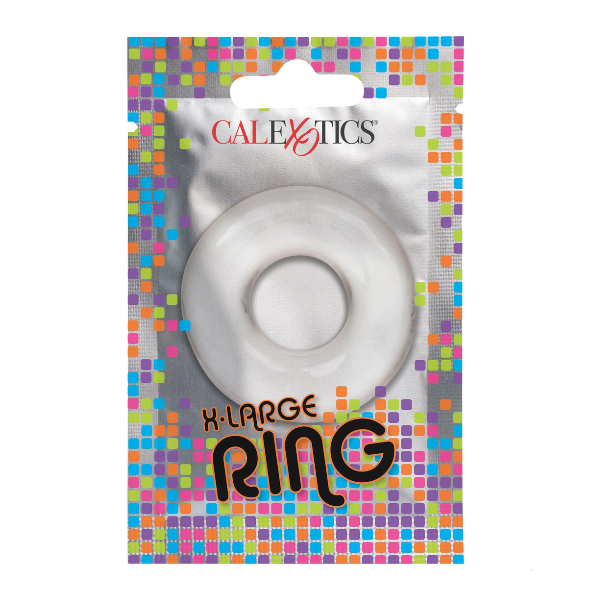 Foil Pack X-Large Ring - Clear | 716770097583 | Discreet Personal Wellness