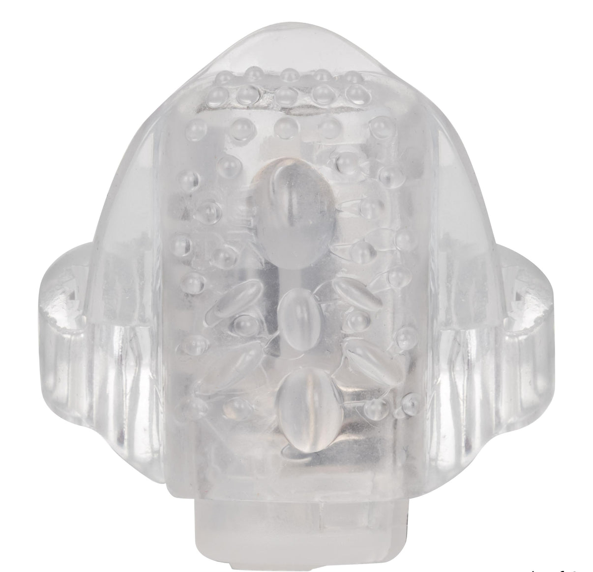 Foil Pack Vibrating Tongue Teaser - Clear | 716770099457 | Discreet Personal Wellness