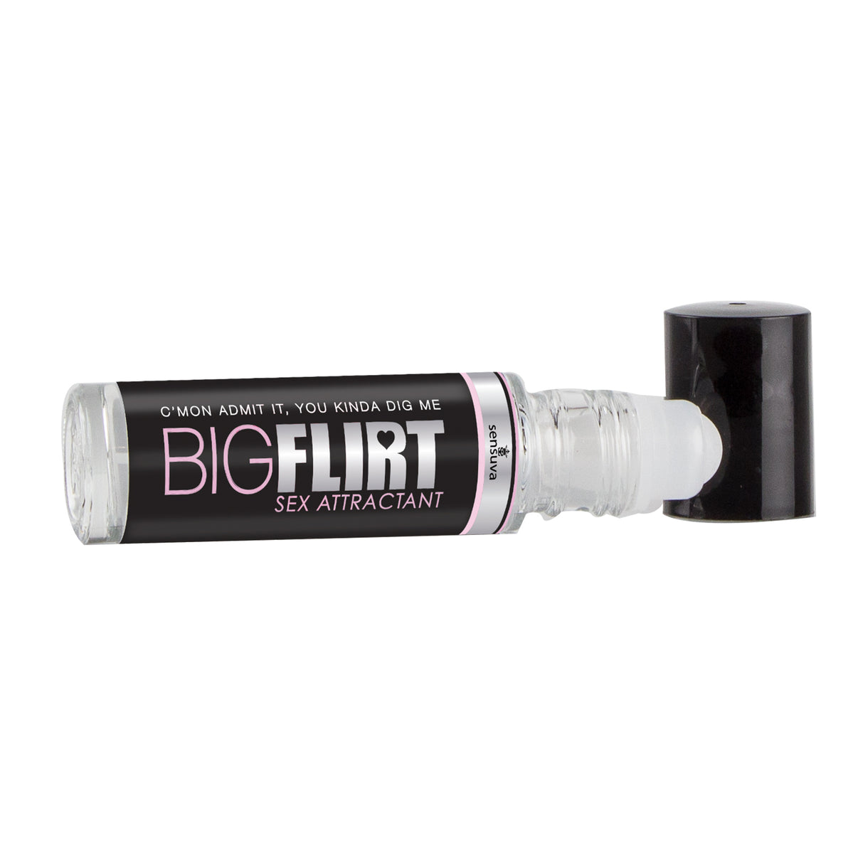 Big Flirt Pheromone Infused Sex Attractant 0.34 Fl. Oz. / 10 ml | 855559007532 | Discreet Personal Wellness
