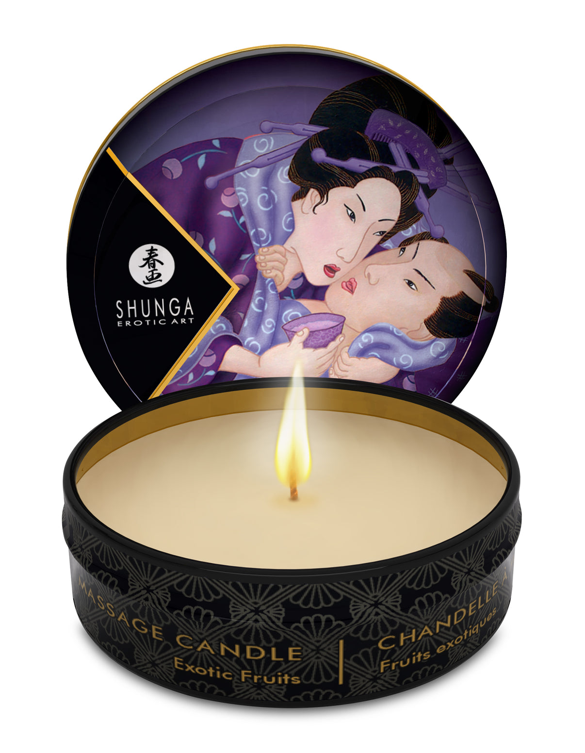 Mini Massage Candle - Libido - Exotic Fruits - 1 Fl. Oz. | 697309046022 | Discreet Personal Wellness