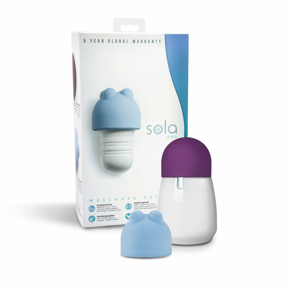 Sola Egg Massager Wellness Set | 702730686836 | Discreet Personal Wellness