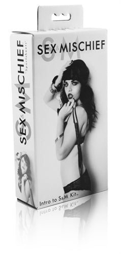 Sex and Mischief Intro to Sex and Mischief Kit - Black | 646709100315 | Discreet Personal Wellness