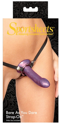 Bare as You Dare Strap on - Black | 646709696108 | Discreet Personal Wellness