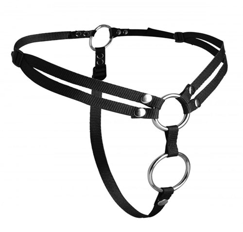Unity Double Penetration Strap on Harness | 848518015396 | Discreet Personal Wellness