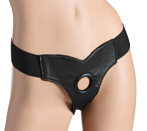 Bella Adjustable Velvet Lined Strap-on Harness | 848518015495 | Discreet Personal Wellness