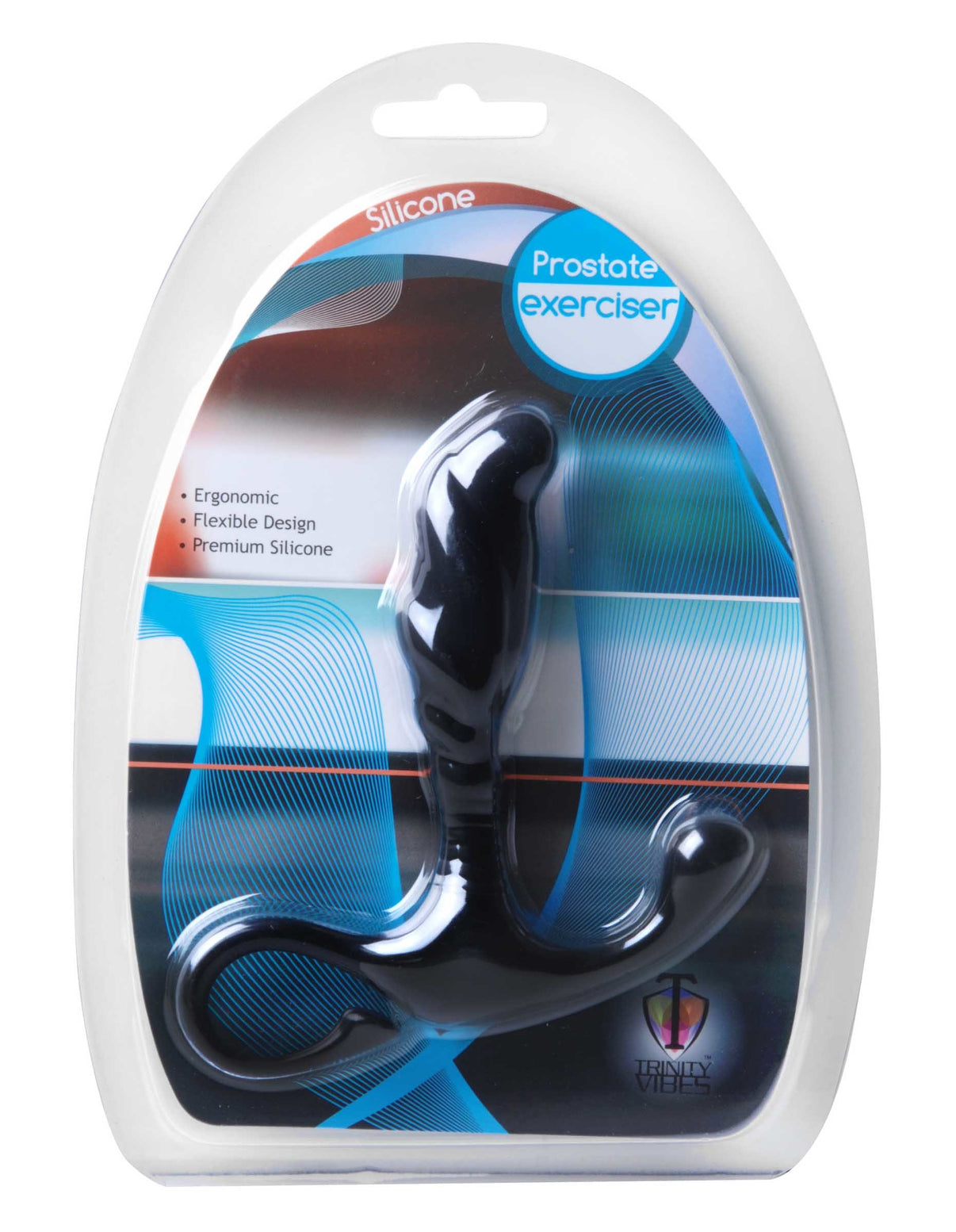 Silicone Wavy Prostate Exerciser | 848518010285 | Discreet Personal Wellness