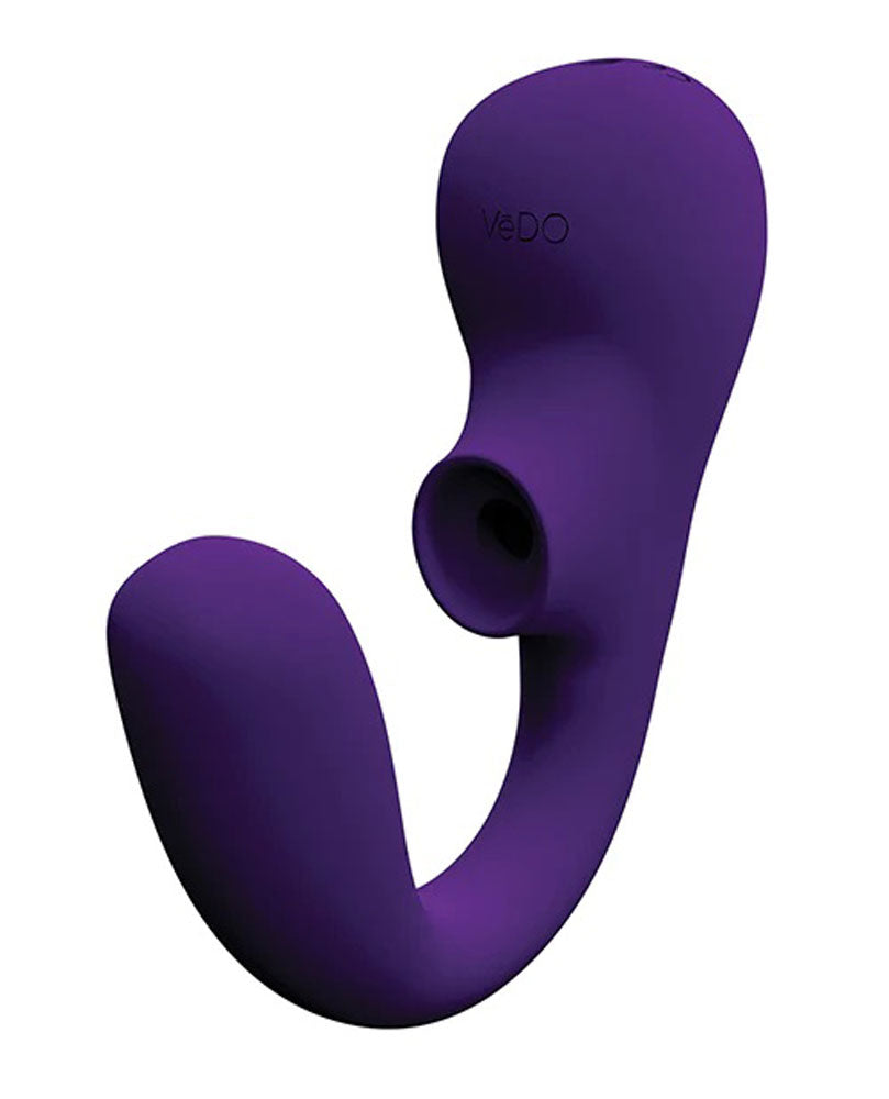 Suki Plus Rechargeable Dual Sonic Vibe - Deep Purple | 792816281574 | Discreet Personal Wellness
