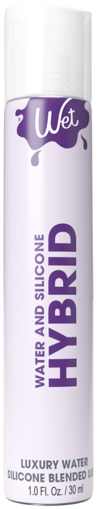 Wet Hybrid Luxury Water/silicone Blend Based Lubricant 1 Oz | 716222207317 | Discreet Personal Wellness