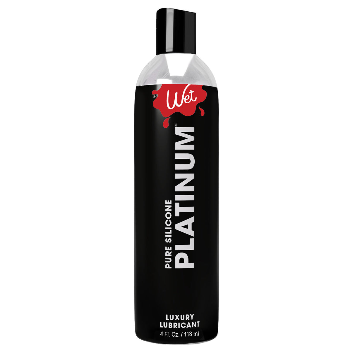 Wet Platinum - Luxury Silicone Based Lubricant 4 Oz | 716222270052 | Discreet Personal Wellness