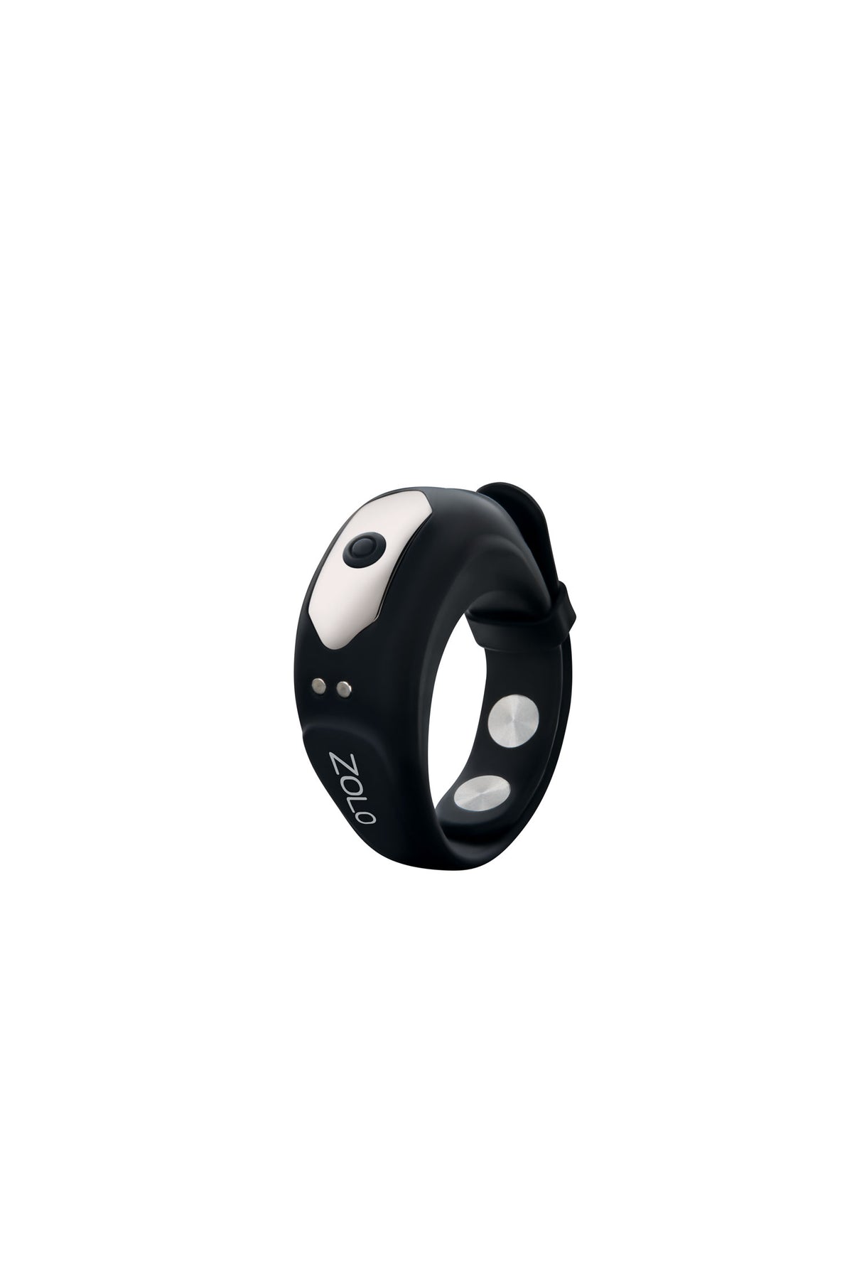 Zolo Fit Rite Vibrate Penis Ring With Snaps - Black | 848416013999 | Discreet Personal Wellness