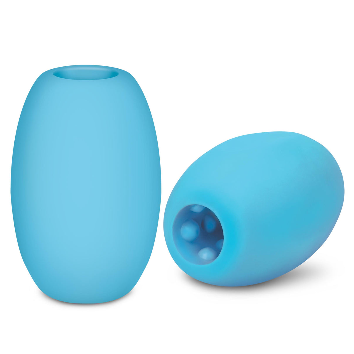 Zolo Mini Stroker Dome Blue | 848416005246 | Discreet Personal Wellness