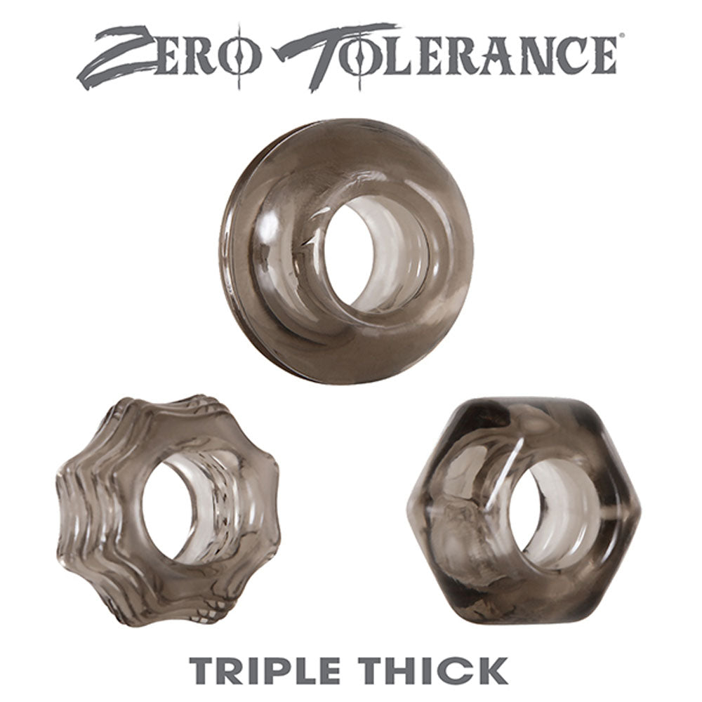 Triple Thick Penisrings | 844477013237 | Discreet Personal Wellness
