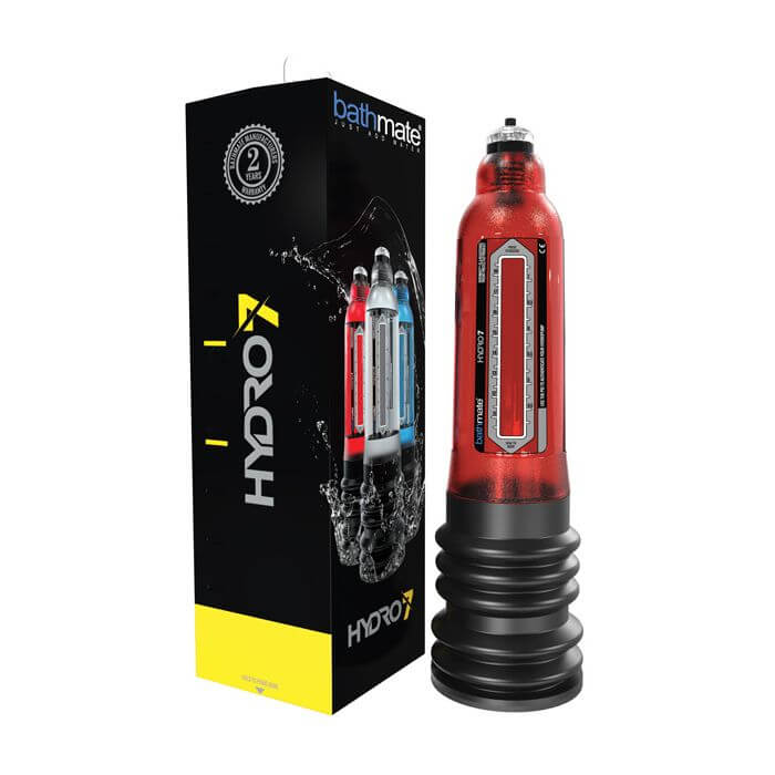 Bathmate Hydro 7 Hydropump - Red Penis Pump | | Discreet Personal Wellness