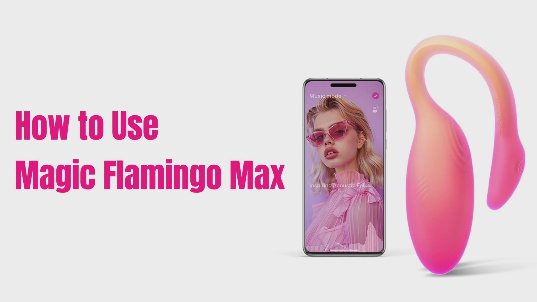 Magic Flamingo Max Orange Kegel Trainer | 6958136103703 | Discreet Personal Wellness
